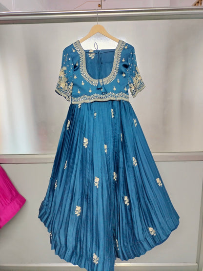 RUSTIC BLOOM LEHENGA